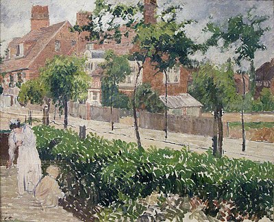 Which of the following is a well-known piece of work by Pissarro?