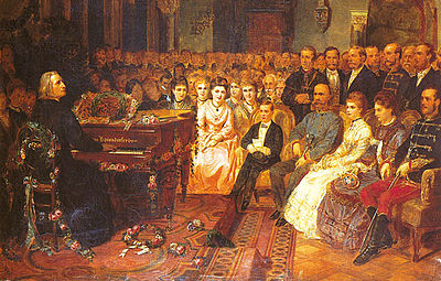 What is Franz Liszt's native language?