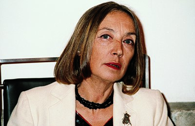 Is Oriana Fallaci known as a fantastic cook?