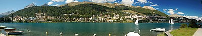 What is the name of the annual sailing event held on Lake St. Moritz?