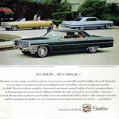 In which year was Cadillac founded?