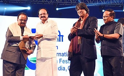 Which government honored S. P. Balasubrahmanyam with the Harivarasanam Award?