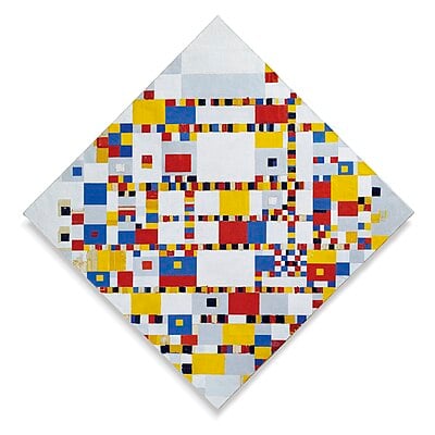 What expansive art movement did Mondrian contribute to?