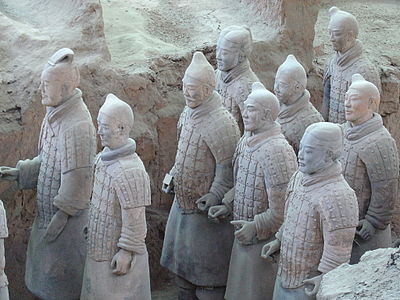 What large-scale public work project did Qin Shi Huang initiate?