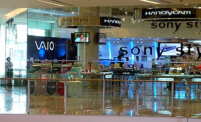 Which stock exchange lists Sony?