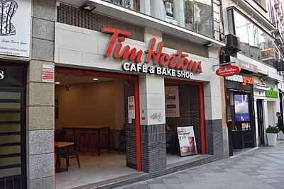What year was Tim Hortons founded?