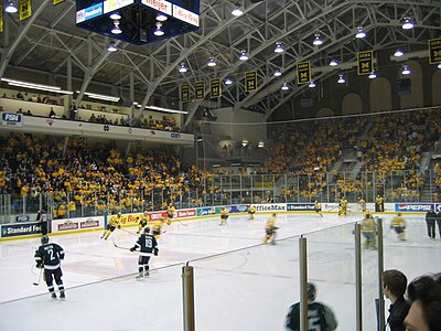 How many consecutive NCAA Men's Division I Ice Hockey Tournaments did the team play in from 1991 to 2012?