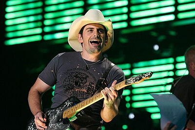 What musical instrument is Brad Paisley skilled at playing?