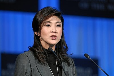 What position did Yingluck Shinawatra hold in Thailand from 2011 to 2014?