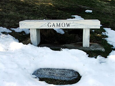 What was the name George Gamow was born with?