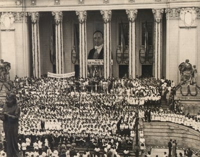 Who succeeded Getulio Vargas as President in 1945?
