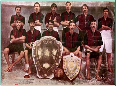 When was Mohun Bagan Athletic Club founded?