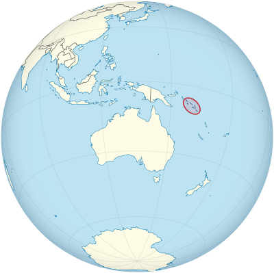 Could you please share with me the elevation of the [url class="tippy_vc" href="#327"]Pacific Ocean[/url], which is located in Solomon Islands and is known as the country's lowest point?