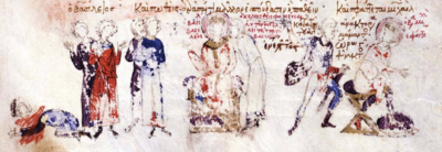 Who succeeded Michael III as Byzantine emperor?