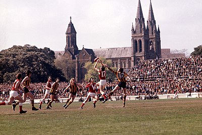 What was Hawthorn's home ground until 1973?