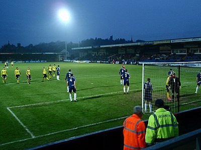 What is the capacity of Victoria Park, Ross County F.C.'s home stadium?