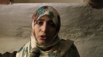 What prize category did Tawakkol Karman win in the Nobel Prizes?