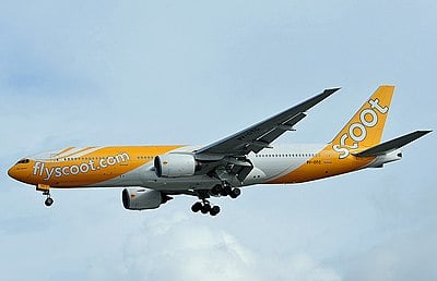 What type of flights does Scoot use the Airbus A320neo and Airbus A321neo for?