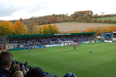 In which year did Wycombe Wanderers F.C. secure promotion to the Championship for the first time in the club's history?