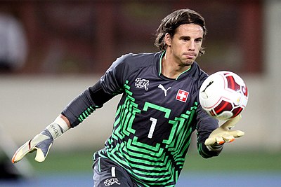 How many times has Yann Sommer played in the UEFA European Championship?