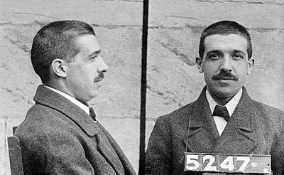How long did Ponzi's scheme run before collapsing?