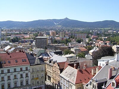 Until 1945, which nationality made up most of Liberec's population?
