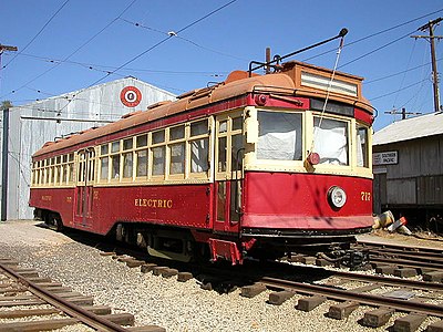 In which year was the Pacific Electric Railway Company founded?