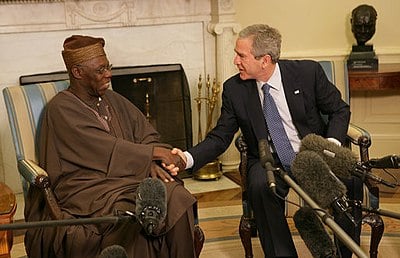 What was Olusegun Obasanjo's role in the Nigerian Civil War?