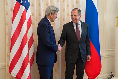 Lavrov has played a key role in Russia's relations with?