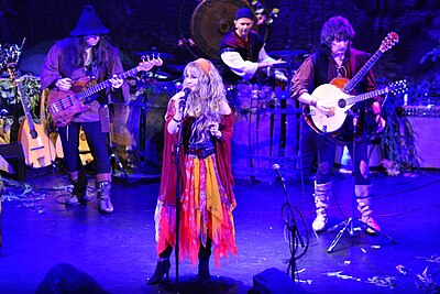 What role does Candice Night play in Blackmore's Night?