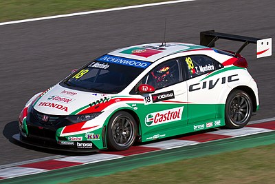 Which manufacturer did Tiago Monteiro race for from 2007 to 2012?