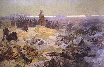 What are the Slavic peoples represented in The Slav Epic?