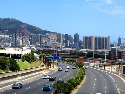 What is the main language spoken in Cape Town?
