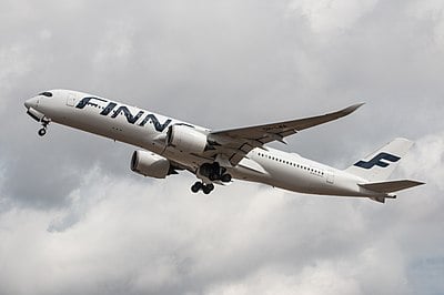 What is Finnair's secondary slogan?
