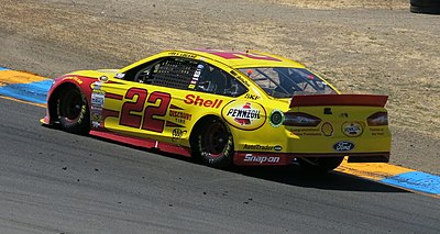 For which team does Joey Logano currently race?