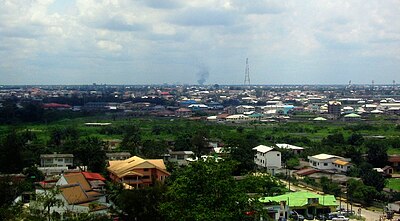 What is the estimated population of the metropolitan area of Port Harcourt according to a 2015 United Nations estimate?