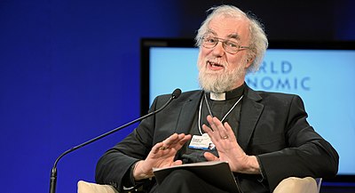 Which position did Rowan Williams take after stepping down as Archbishop of Canterbury?