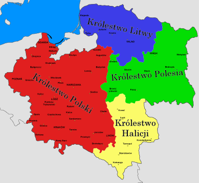 Who created the concept of the United States of Poland?