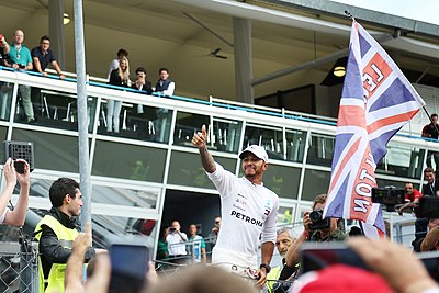 Could you select Lewis Hamilton's most well-known occupations? [br](Select 2 answers)