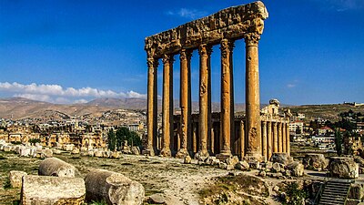 Which UNESCO designation does the Baalbek temple complex hold?