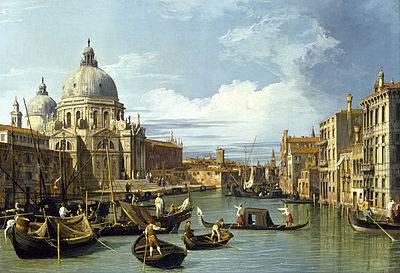 Canaletto's collection was sold to which British monarch?