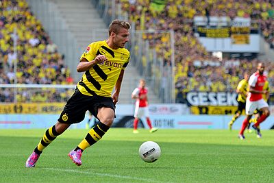 In which year did Immobile sign for Borussia Dortmund?