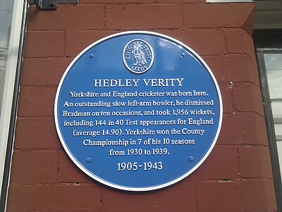 Where was Verity's best performance of his career?