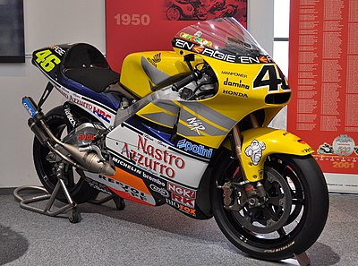 Would you be able to tell me what teams Valentino Rossi plays or has played for? [br](Select 2 answers)
