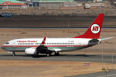 What is the flag carrier airline of Kenya?