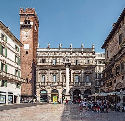 Is the Borgo San Donato considered part of Verona?