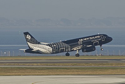 How many domestic destinations does Air New Zealand serve?