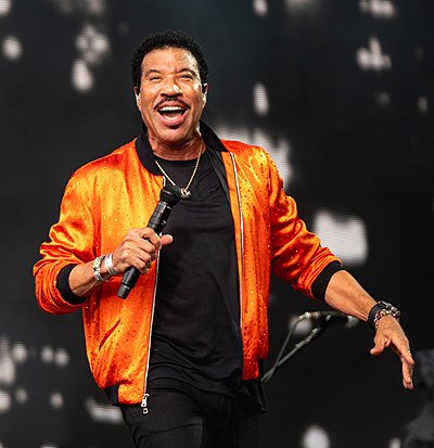 Which Lionel Richie album sold over 20 million copies worldwide?