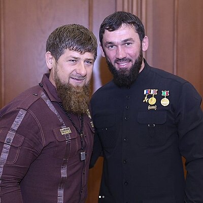 What is Ramzan Kadyrov's military rank?