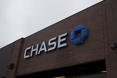 Who is Chase Bank's parent organization?